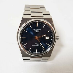 TISSOT　ティソ　 腕時計 PRX ピーアールエックス パワーマティック 80 青文字盤 オートマティック　自動巻 メンズ