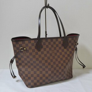 【美品】LOUISVUITTON ルイヴィトン　ダミエエベヌ　ネヴァーフルMM　旧タイプ（ポーチなし）トートバッグ　N51105　