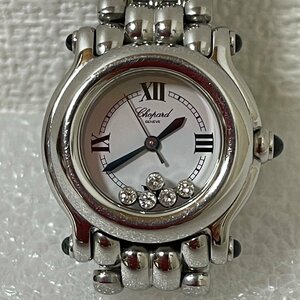 [. снижение цены ] Chopard Shopard happy спорт бриллиант 5 камень кварц женский часы 