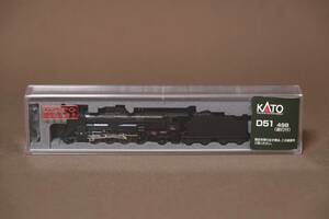 ★未使用品！KATO 2016-A Nゲージ D51 498 (副灯付) 鉄道模型 蒸気機関車 電車