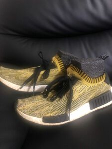 adidas NMD R1 Yellow Camo 27cm