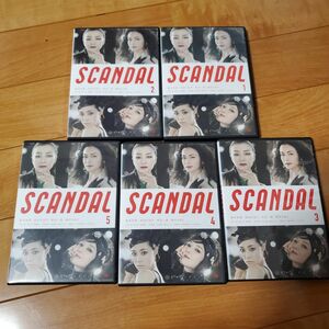 「SCANDAL DVD全5巻セット」スキャンダル　鈴木京香　長谷川京子　井上由美子　レンタルアップDVD