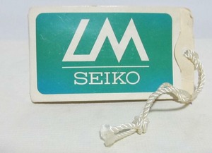 取説　SEIKO/セイコー ロードマチック 　取り扱い説明書　日本語・英語　無保証