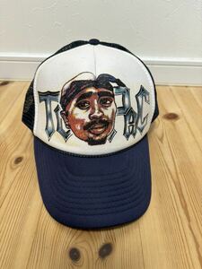 2PAC NISSUN CAP メッシュキャップ ニッスンキャップ　HIPHOP RAP WESTSIDE 2パック