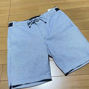 V-18　ZARA MAN/ザラ（トルコ製）　サイズ S（USA)！　鹿の子（ポリエステル）ショートパンツ 美品