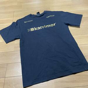 H-19　カリマー/Karrimor（ジャパン）　サイズ M・黒！　ロゴTシャツ