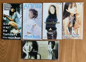 8cmCD 5枚セット 角松敏生 VOCALAND/Never Gonna Miss You,Give it up,吉沢梨絵/Heart to you,ANNA/splendid love,Sala/ふりむかないで,Aki