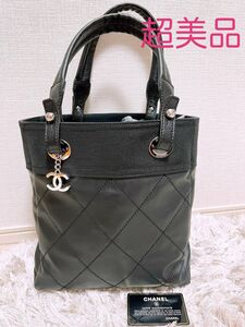 【美品】CHANEL パリビアリッツ トートバッグ