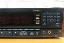 SONY ソニー CDP-338ESD CDプレーヤー オーディオ機器 リモコン付 通電確認 4128khz_画像3