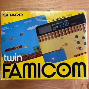 ツインファミコン / TWIN FAMICOM / AN-500B / SHARP シャープ / レア 貴重 良品 / ベルト交換済み / 任天堂 ニンテンドーの画像2