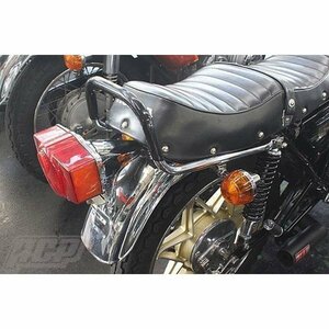 ＣＢ４００Ｆ ゴム巻き タンデムバー 黒 新品 旧ヨンフォア