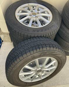 2022年製☆ブリヂストン ブリザック VRX2 195/65R15☆ECO FORME SE-15 15ｘ5.5J 4H PCD100 OFF+42 4本セット