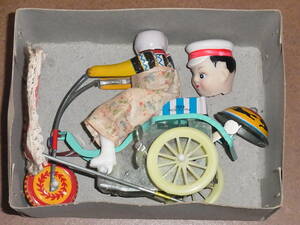 ◎ TRICYCLE WITH BELL 三輪車ブリキドール WIND-UP ゼンマイ式 ◎