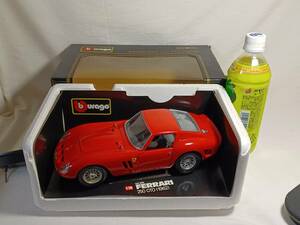 * burago[FERRARI 250GTO(1962)] boxed ultimate beautiful goods 1/18 Ferrari 250GTO Italy made minicar BBurago DIE-CAST Tomica Yonezawa Kyosho 