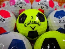 ●キャロウェイ クロムソフトシリーズ Callaway CHROME SOFT トゥルービス【TRUVIS】50個 ロストボール●_画像1