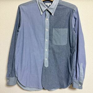 Engineered Garments 19th Century BD Shirt Made in USA engineered garments кнопка down автомобиль America производства Nepenthes 