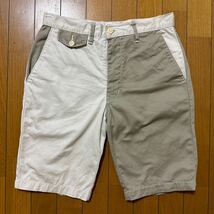 Post Overalls Menpolini Shorts Made in USA ポストオーバーオールズ コットンツイルコンボ アメリカ製 エンジニアードガーメンツ _画像1