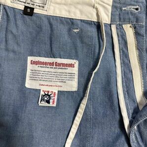 Engineered Garments Fatigue Short Made in USA ファティーグショーツ シャンブレー アメリカ製 ネペンテス ポストオーバーオールズの画像3