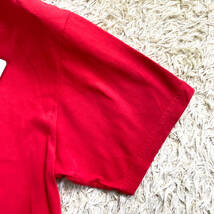 未使用級コラボMONCLER×FRAGMENT HIROSHI FUJIWARA半袖Tシャツ認証済み確実正規品バッグプリントロゴ赤レッドM~Sフラグメントモンクレール_画像6