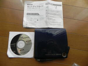 I-O DATA バスパワー対応ポータブルDVDドライブ「カクうすDVD」DVRP-U8C●動作良好