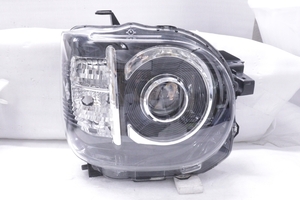 44-2221★LED LA550S ミラトコット★右ヘッドライト KOITO 100-6906R 打刻:０R ブラック 純正★ダイハツ LA560S (DM)