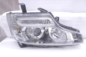 45-1370★後期 HID RK5 ステップワゴンスパーダ★右ヘッドライト KOITO 100-62075 打刻:J4 Z クールスピリット 純正★ホンダ (QT)