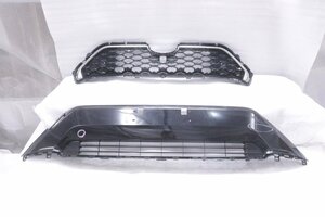 45-1158★カメラ穴有★AXAP54 RAV4 PHV フロントGrilleset 53102-42010/53113-42191 ブラックラメ/スモーク Genuine★Toyota (KK)