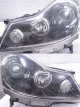 45-102★HID 後期 Y50 フーガ タイプS★左右ヘッドライト STANLEY P4770 打刻:Ｐ ブラック 純正★日産 (QT)_画像2