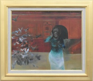 Art hand Auction اكتشاف عظيم: لوحة زيتية لماساو سيكيجوتشي, 8F معرض بروج ماساميتسو البلجيكي, تلوين, طلاء زيتي, طبيعة, رسم مناظر طبيعية