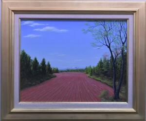 Art hand Auction Hiroshi Shida, No. 6 Primavera en la pradera [Galería Masami, confiable y probado, 2000 piezas en exhibición], Cuadro, Pintura al óleo, Naturaleza, Pintura de paisaje