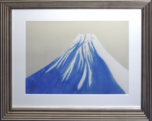 Print by Japanese artist Yokoyama Taikan, recipient of the Order of Culture, craft painting Autumn Fuji Limited to 100 copies [5, 500 pieces on display at the trusted and proven Seiko Gallery], Artwork, Painting, others