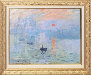 Art hand Auction Empfohlenes Schnäppchen *Reproduktion* Claude Monet Impression - Sunrise Seiko Gallery, Kunstwerk, Malerei, Andere