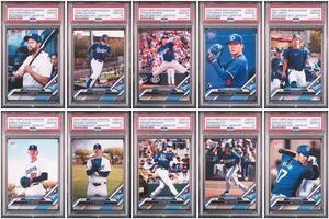 大谷翔平 psa10 連番 10連番 ドジャース 2024 Los Angeles Dodgers MLB Topps NOW Road To Opening Day 10-Card Team Set - Japan Edition