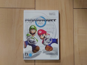 【美品】Wii用ソフト　マリオカートWii　動作確認済　MARIO KART Wii
