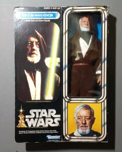  Old kena-Kenner Large 12 дюймовый фигурка Obi = one *keno-bi Obi one нераспечатанный товар коробка изношенность есть 