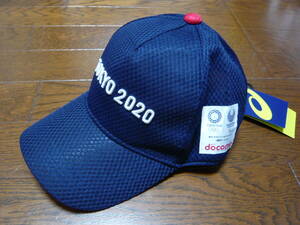 新品　アシックス　東京オリンピック　キャップ　帽子　