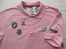 MASTER BUNNY EDITION マスターバニーエディション　ゴルフシャツ　サイズ 4 日本製　ピンク_画像1