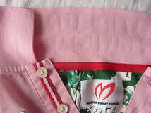 MASTER BUNNY EDITION マスターバニーエディション　ゴルフシャツ　サイズ 4 日本製　ピンク_画像9