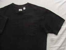 ANATOMICA アナトミカ　USA製　ポケット付きTシャツ　サイズ S ブラック_画像1