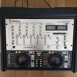 [ жесткий чехол имеется ]vestax pmc 400 CMX 3000 Pioneer DJ