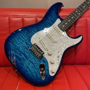 Fender Japan FSR Hybrid II Stratocaster Transparent Blue Burst