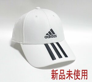 新品即決 アディダス BASEBALL 3-STRIPES TWILL CAP ホワイト