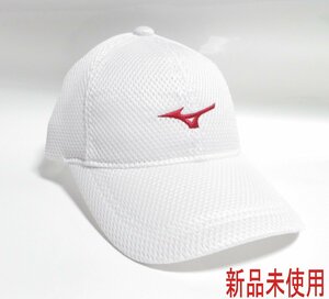  new goods prompt decision MIZUNO mesh cap white | red 