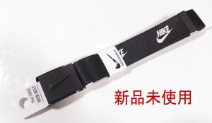 新品即決送料込 Nike Futura Logo Reversible Web Belt ブラック