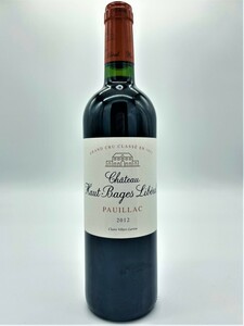 ◆高評価PP90点◆シャトー・オー・バージュ・リベラル / CH.HAUT BAGES LIBERAL 2012年