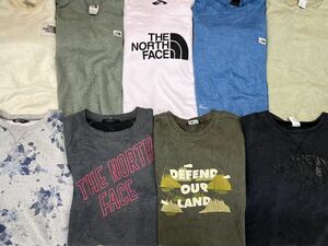 USA古着 ノースフェイス スウェット MIX 9 枚 セット まとめ売り 1円スタート 大量 卸売り アメリカ古着 THE NORTH FACE トレーナー