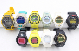 【ト静】 ★ CASIO G-SHOCK Baby-G 10本 腕時計まとめ カシオ ジーショック ベイビージー 画像参照 中古現状品 GC000GCG0O