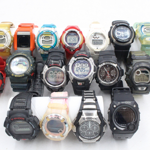 【ト静】 ★ CASIO G-SHOCK Baby-G 等 20本 腕時計まとめ カシオ ジーショック ベイビージー 画像参照 中古現状品 GA000GCG0Pの画像1