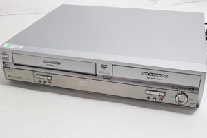 [to quiet ] * Panasonic Panasonic DMR-E75V DVD player VHS recorder video deck electrification only has confirmed used present condition goods GC743GCG25