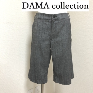 DAMA collection（ダーマ・コレクション） レディース ハーフパンツ 冬 ショートパンツ ヘリンボーン L 40代 50代